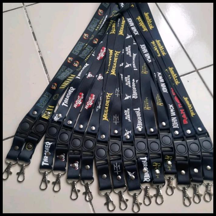 

Tali Lanyard Custom Gantungan Id Card Name Tag Holder