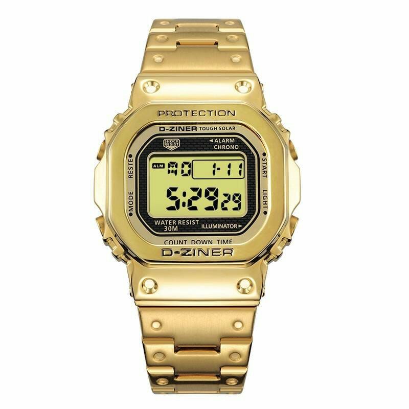 jam tangan pria d-ziner 8247 water Resist