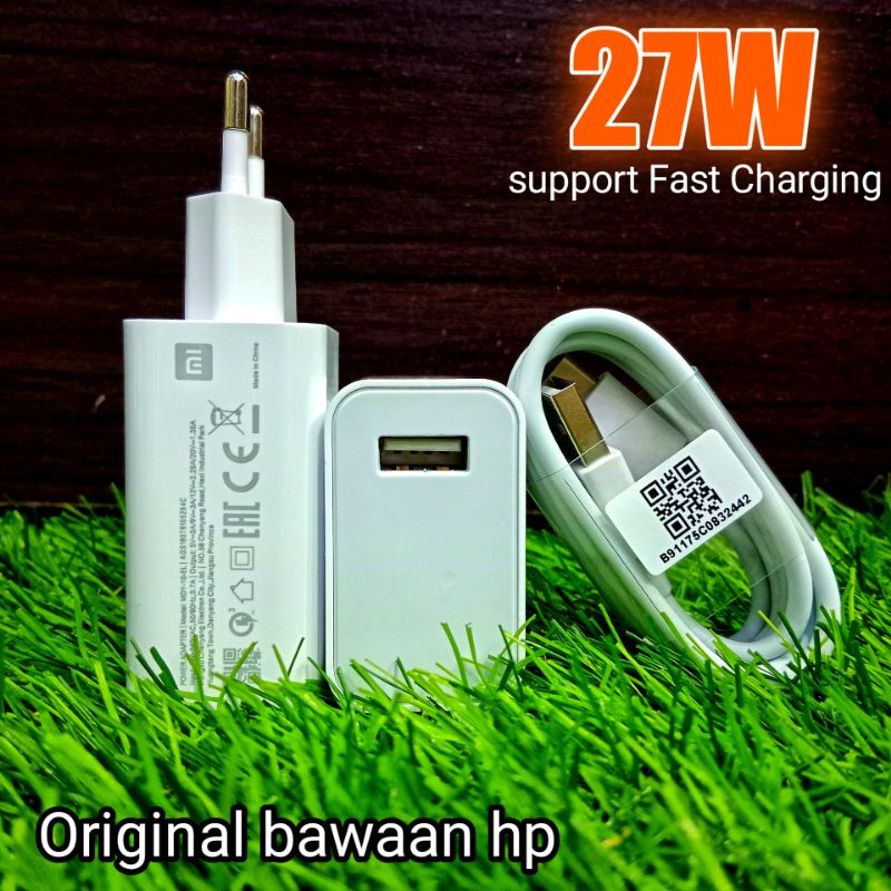 CHARGER XIAOMI POWER CHARGER TYPE C FAST CHARGING [MDY-10-EL] (27W) SUPER FLASH