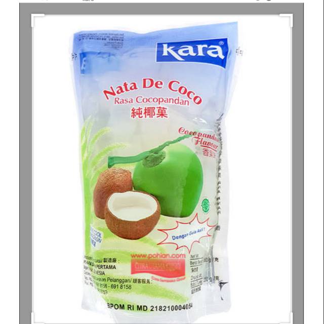 

KARA Nata De Coco Rasa Cocopandan 360gr