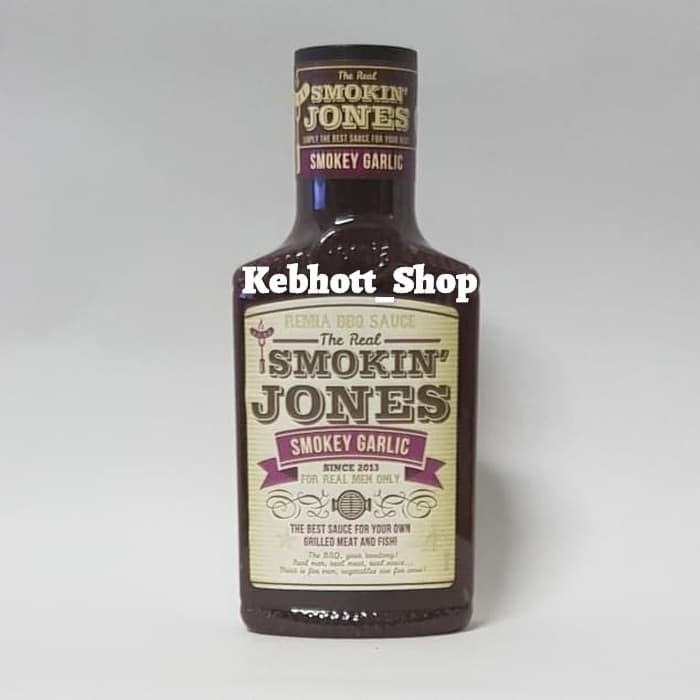 

Remia Bbq Sauce Smokin' Jones Smokey Garlic Barbeque Barbecue