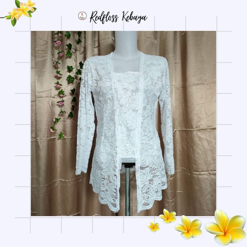 Jual Kebaya Brokat Sofia Kebaya Jadi Lengan Panjang Kebaya Size Standart Shopee Indonesia