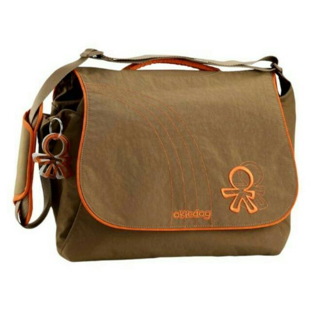 Okiedog Sphinx Urban Mud Orange Diaper Bag Okiedog Exlusive Tas Bayi Lengkap