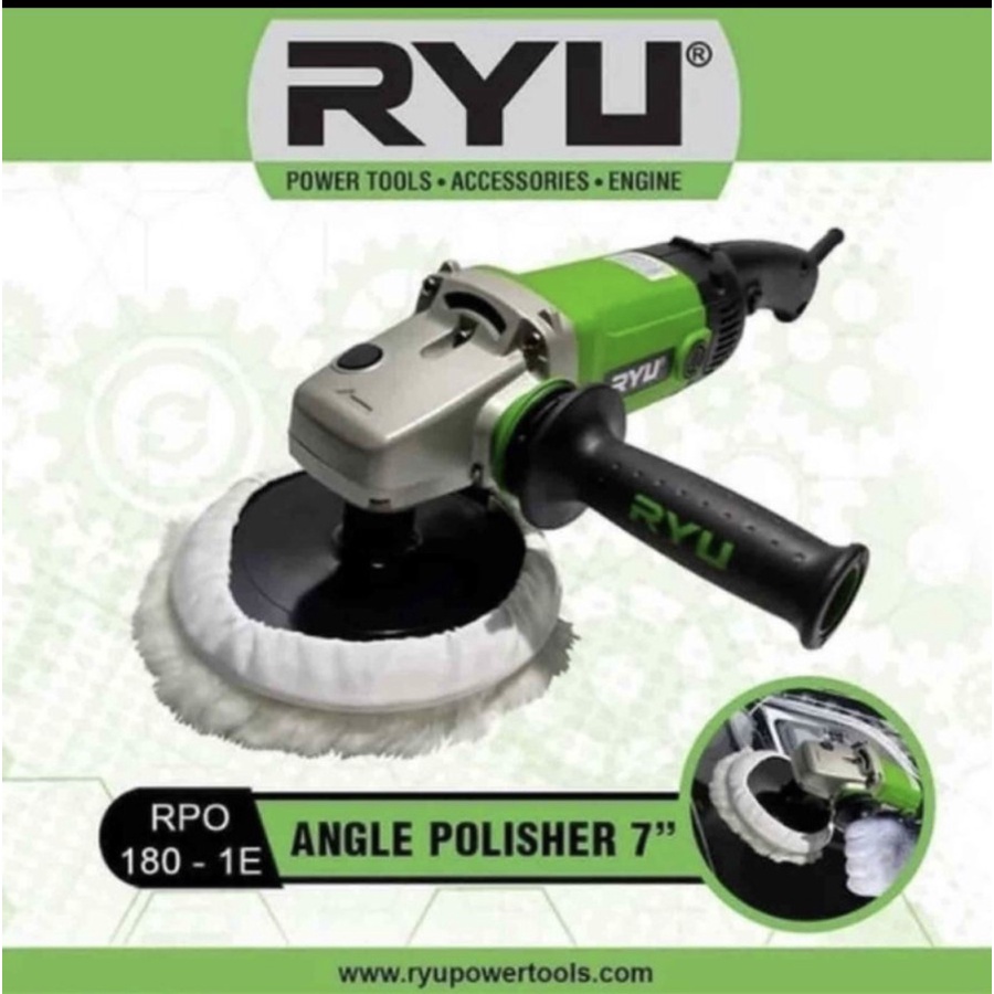 MESIN POLES MOBIL TEKIRO RYU 7 INCH POLISHER MOTOR