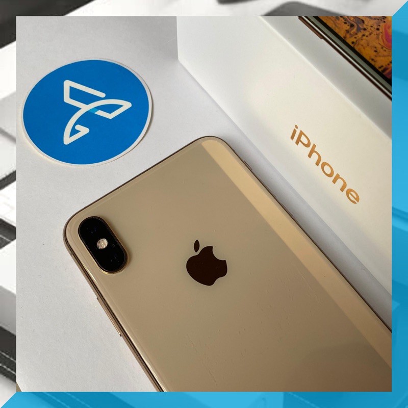Iphone Xs Max 64GB Second Original Apple Store Ex International (Camera Silent)