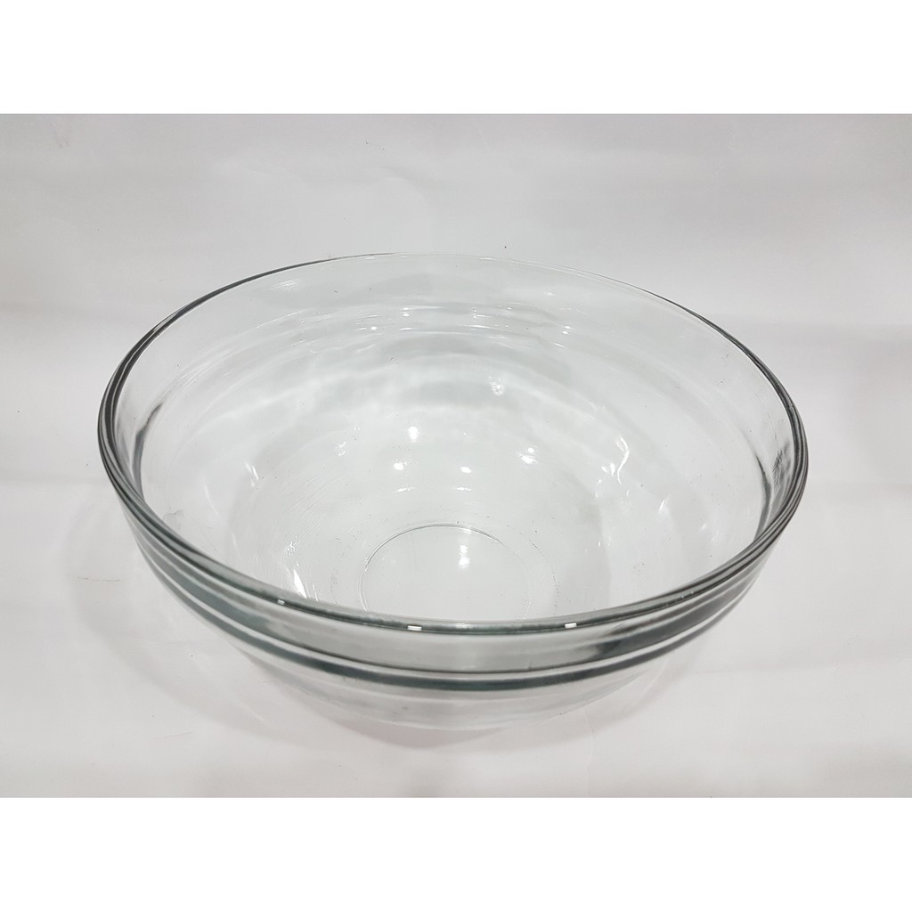 ICHIMEGA Mangkuk JUMBO Sayur Kaca Besar Diameter Mangkok Sayur Mixing Bowl