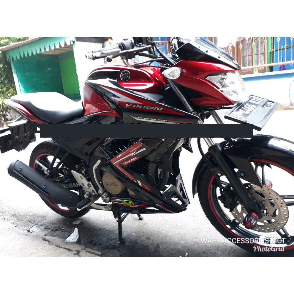 Jual Half Fairing New Vixion 2017 2018 Dan Vixion R Hitam Doff Indonesia Shopee Indonesia