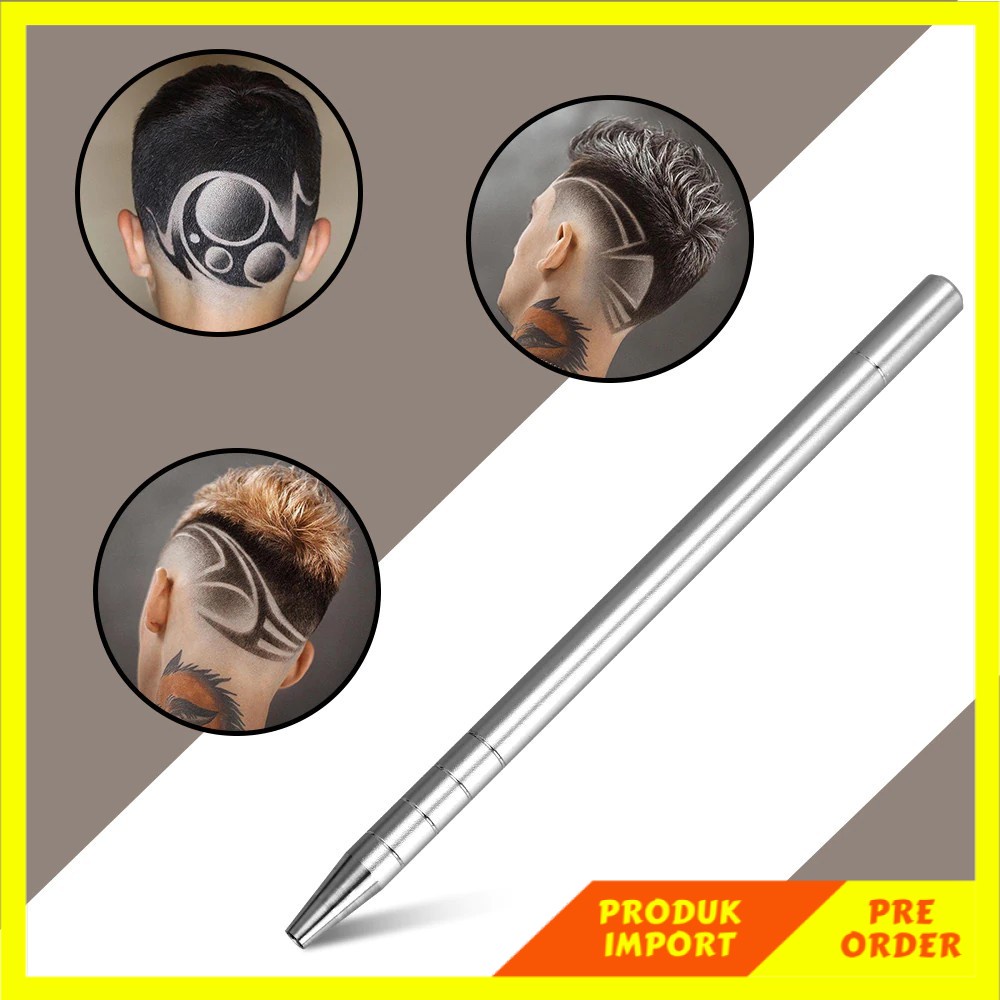 PRODUK IMPORT Shaving Razor Pen Magic Engrave Beard Hair Scissors Salon DIY Razor Blades Refined