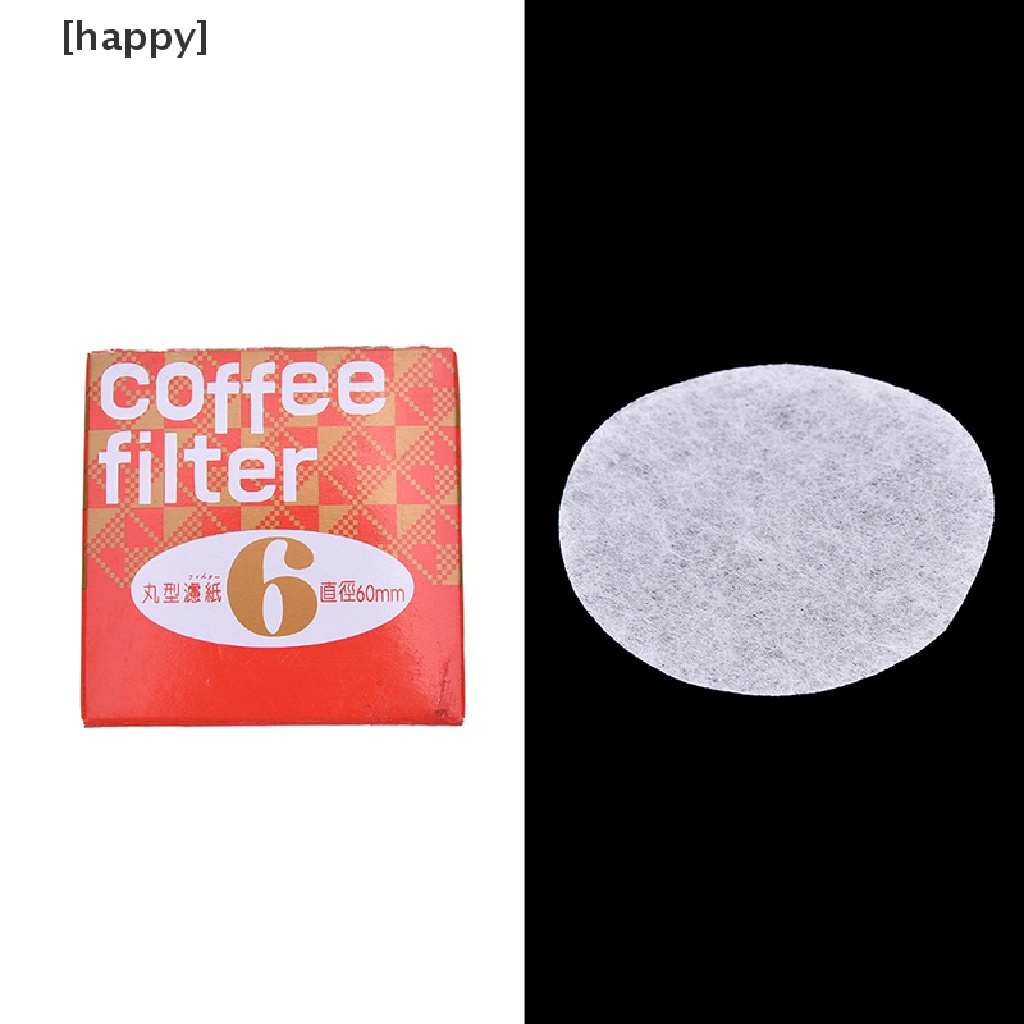 100 Pcs Kertas Filter Pengganti Pembuat Kopi