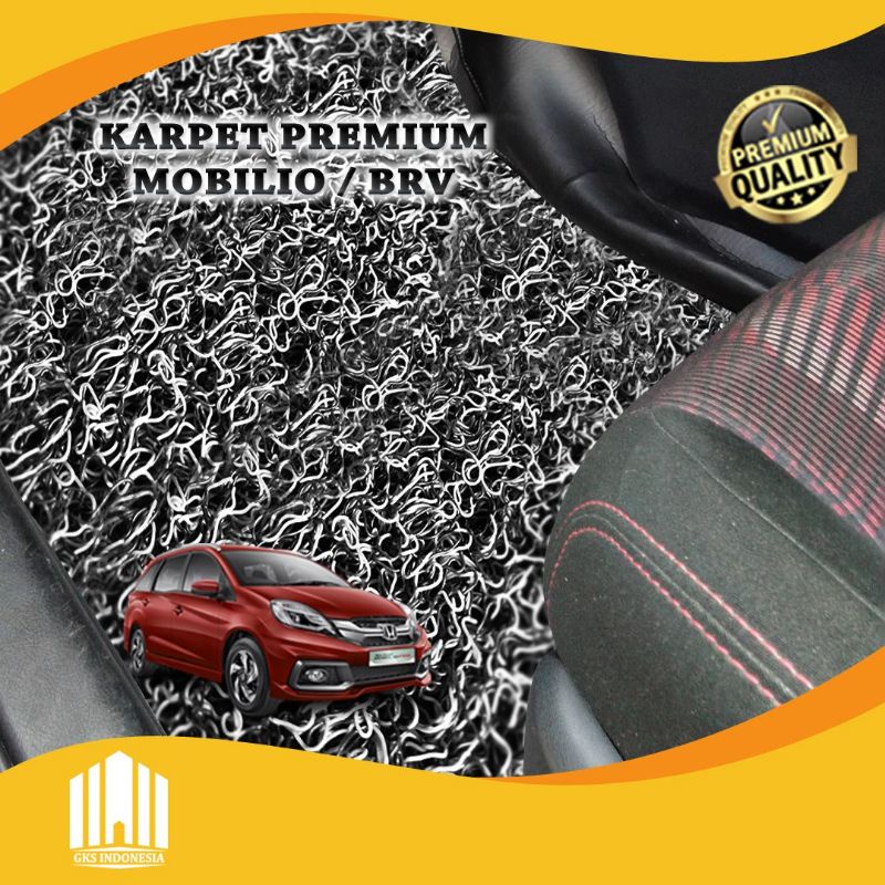 PRESTIGE - KARPET MOBIL - PREMIUM - HONDA BRV - HONDA MOBILIO - FULL BAGASI - COIL MAT