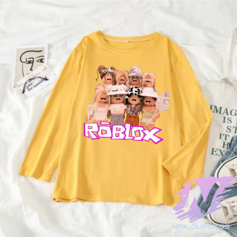 kaos roblox kaos anak lengan panjang roblox sahabat