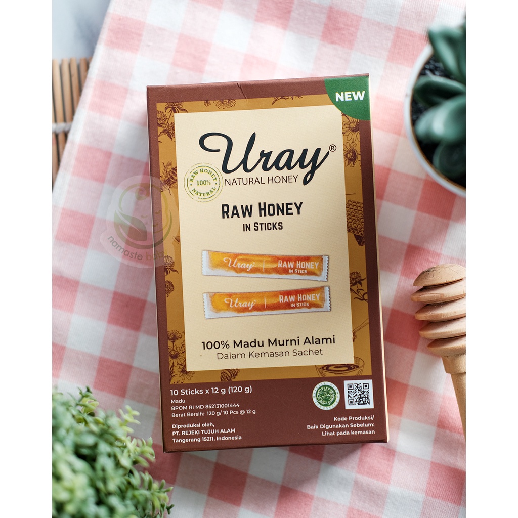 

MADU URAY SACHET - RAW HONEY IN STICK 120GR