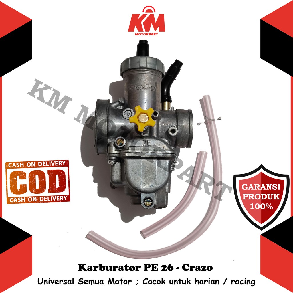 Karburator Karbu PE 24 26 28 Carburator Motor Racing Bergaransi