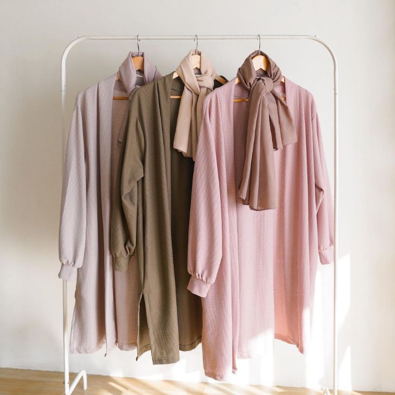 OUTER WAFFLE By Hijab Alila