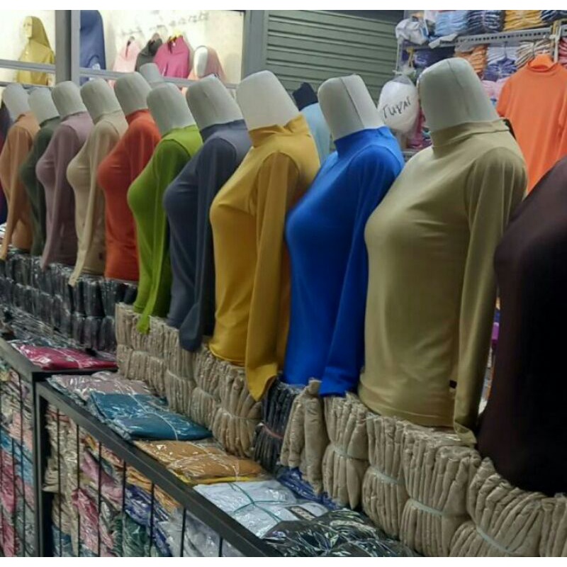 Manset Baju Atasan/Dalaman Wanita Bahan Kaos Rayon Premium