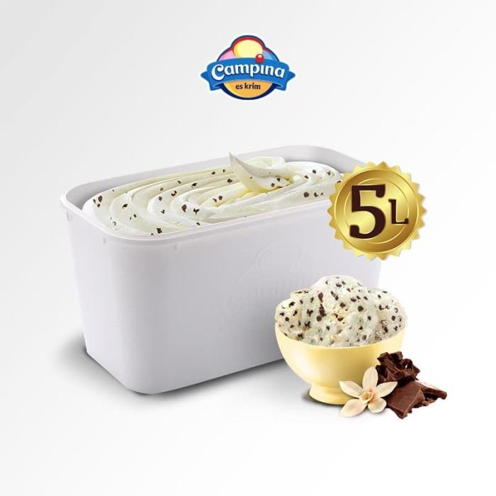 

Makanan Beku | Ice Cream Campina 5 Liter Chocolate Chunk - Es Krim
