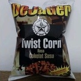 

DeJager Twist Corn Rasa Cokelat Susu 20 gram