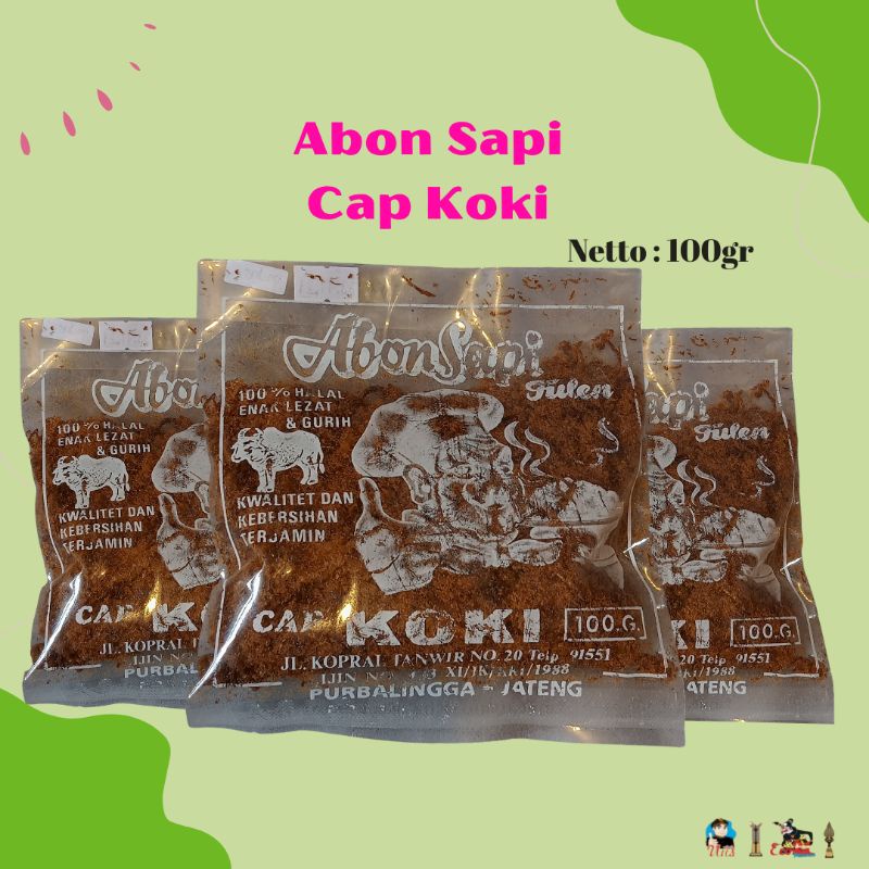 

Abon Sapi Cap Koki Khas Purbalingga