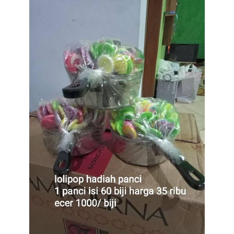 

lolipop hadiah panci