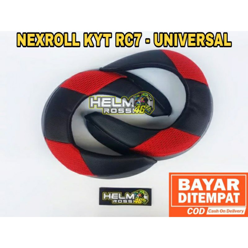 BUSA LEHER NEXROLL KYT RC7 RC 7 - universal ke KYT INK NHK RSV bantalan busa helm