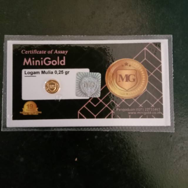 MINI GOLD 0,25gr