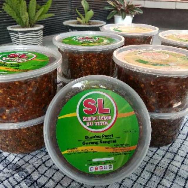 

Sambel Lekoh Bumbu Pecel Goreng Sangrai