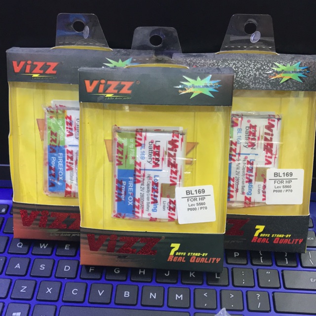 VIZZ baterai Original Vizz double power Lenovo BL169 2800mah