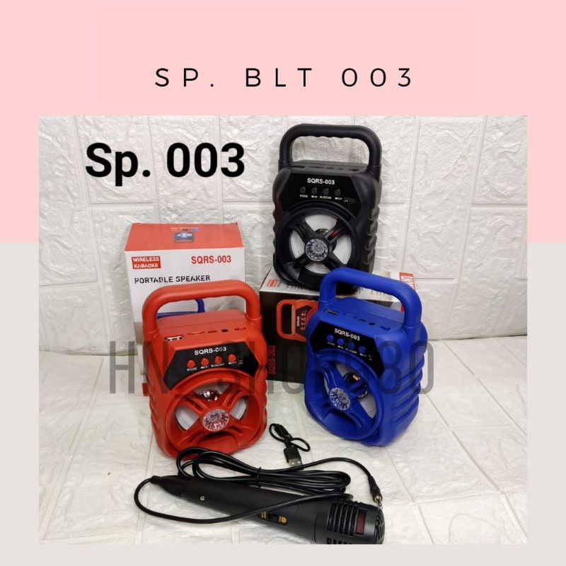 Spekaer bluetooth SQRS-003 speaker portable