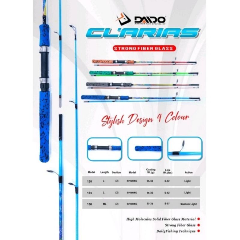 Joran FIber Solid DAIDO CLARIAS 120 - 135 - 150