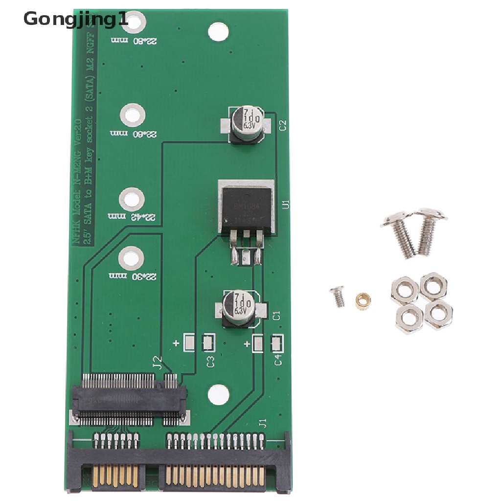 Gongjing1 Ngff (M2) Ssd Ke 2.5inci Sata Adapter M.2 Ngff Ssd Ke Ke Ke Ke Ke