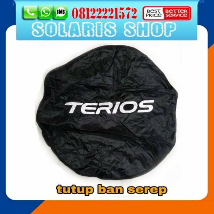 Sarung ban serep mobil terios cover ban serep mobil terios .......