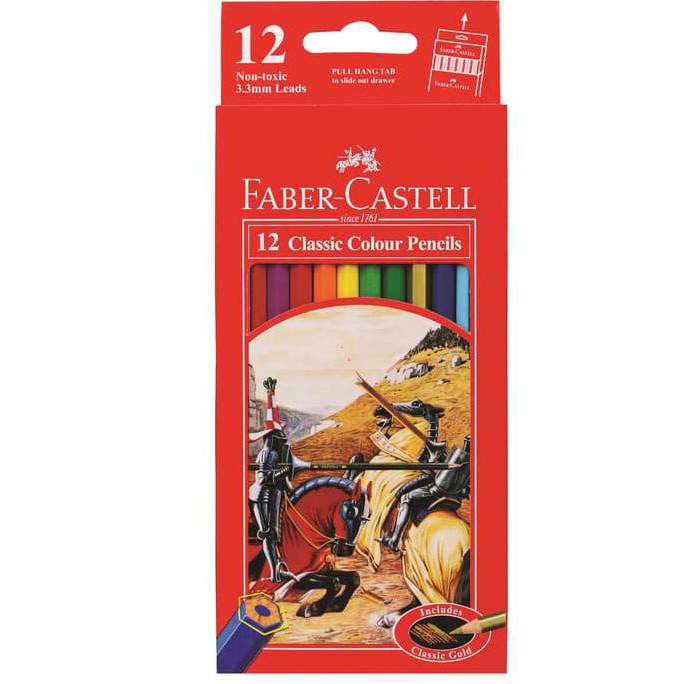 

Sale!! Pensil Warna Faber Castell 12 Classic (Panjang) Terbaru