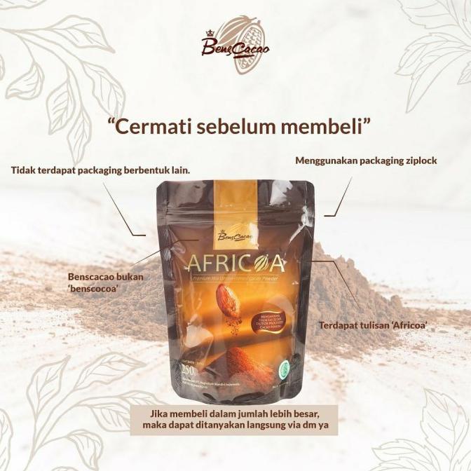 

PROMO Benscacao / Bubuk Coklat / Coklat Bubuk Premium - 3 Pouch