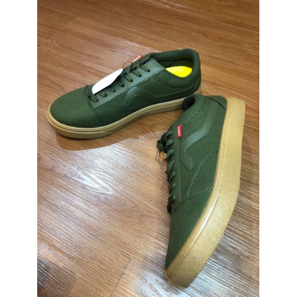 Aerostreet Massive Low Gum Army BNIB - Sepatu Sneakers Casual