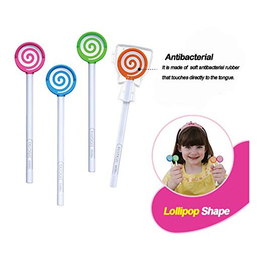 Edison Lollipop Tongue Cleaner ORIGINAL KOREA / Kids Scraper Oral Cleaner Pembersih Lidah Anak