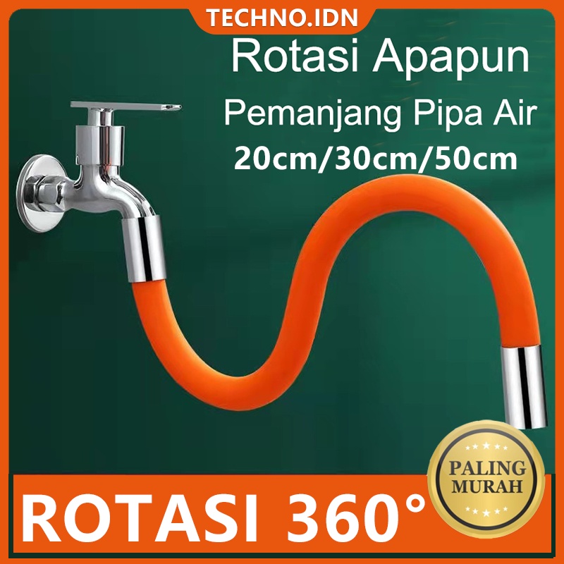 Sambungan Kepala Keran Air ️Tabung ekstensi  Wastafel Flexible Bisa Berputar 360 Derajat ️Untuk Dapur/ Kamar Mandi