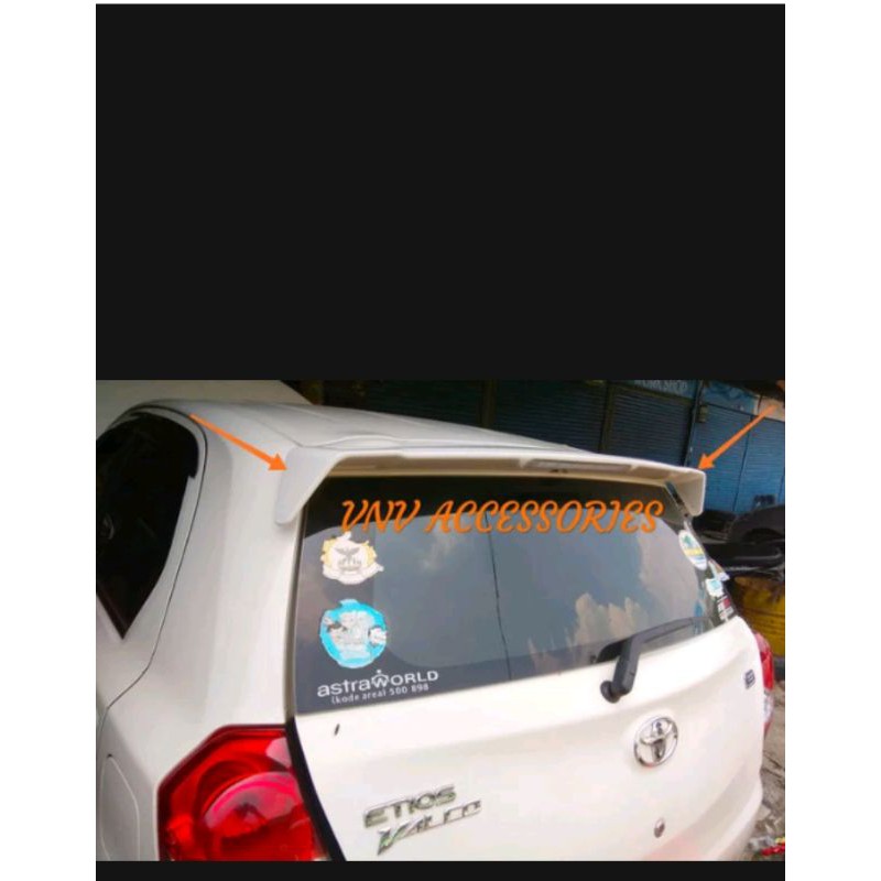 Spoiler Etios Valco plus lampu