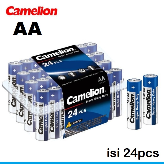 Baterai Camelion AA Super heavy duty isi 24pcs