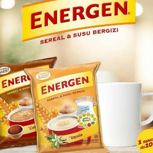 

READY 9228 ENERGEN COKLAT / ENERGEN VANILA / ENERGEN KACANG HIJAU SACHET ㊤