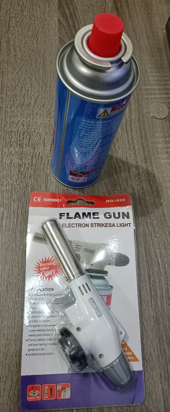 [gas Khusus Pulau Jawa] Kepala Portable Gas Torch Flame Gun Butane Blow Torch