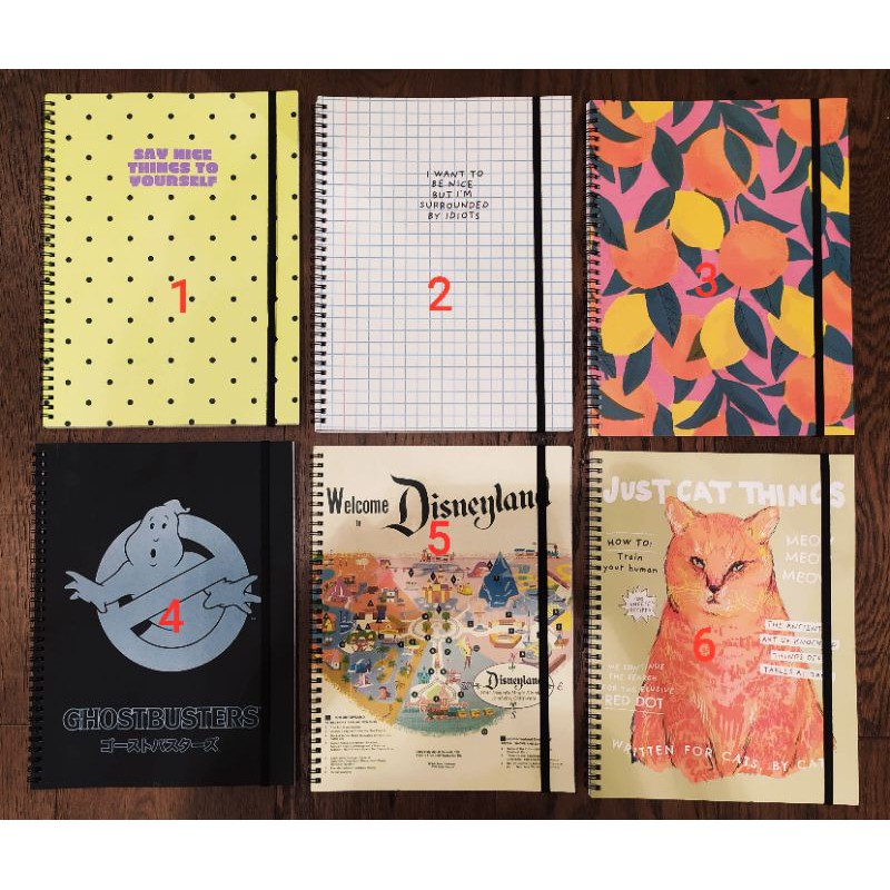 

A4 SPINOUT NOTEBOOK LINE PAGES TYPO BRAND