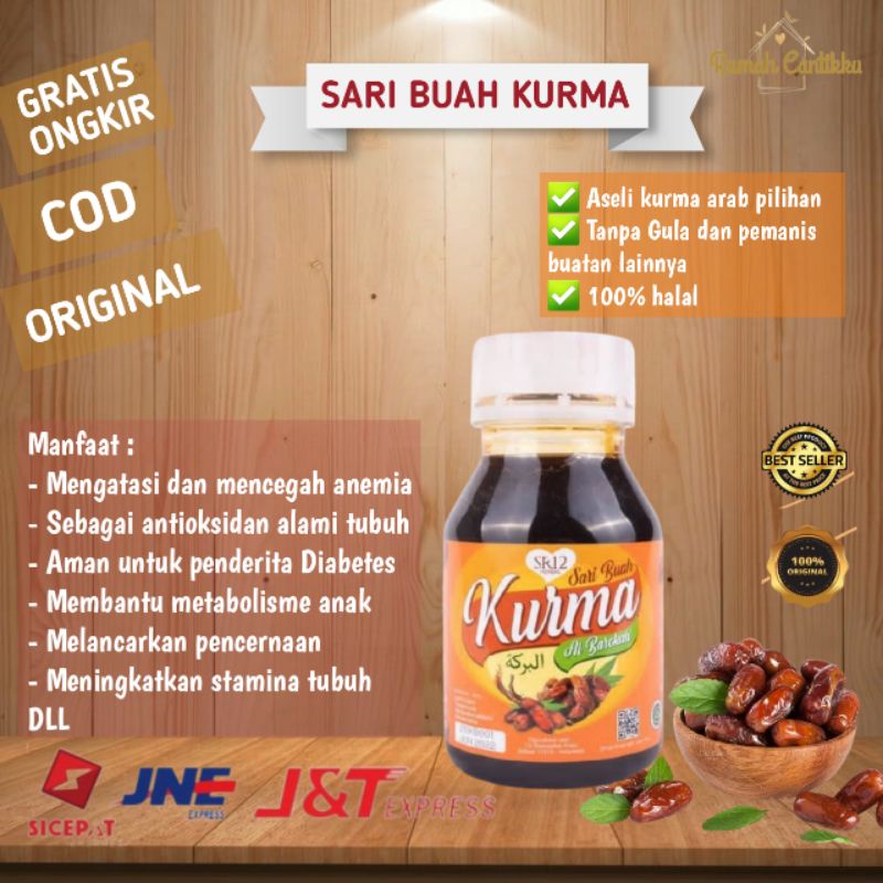 

SR12 SARI KURMA AL BAROKAH/BPOM HALAL/SARI KURMA PREMIUM