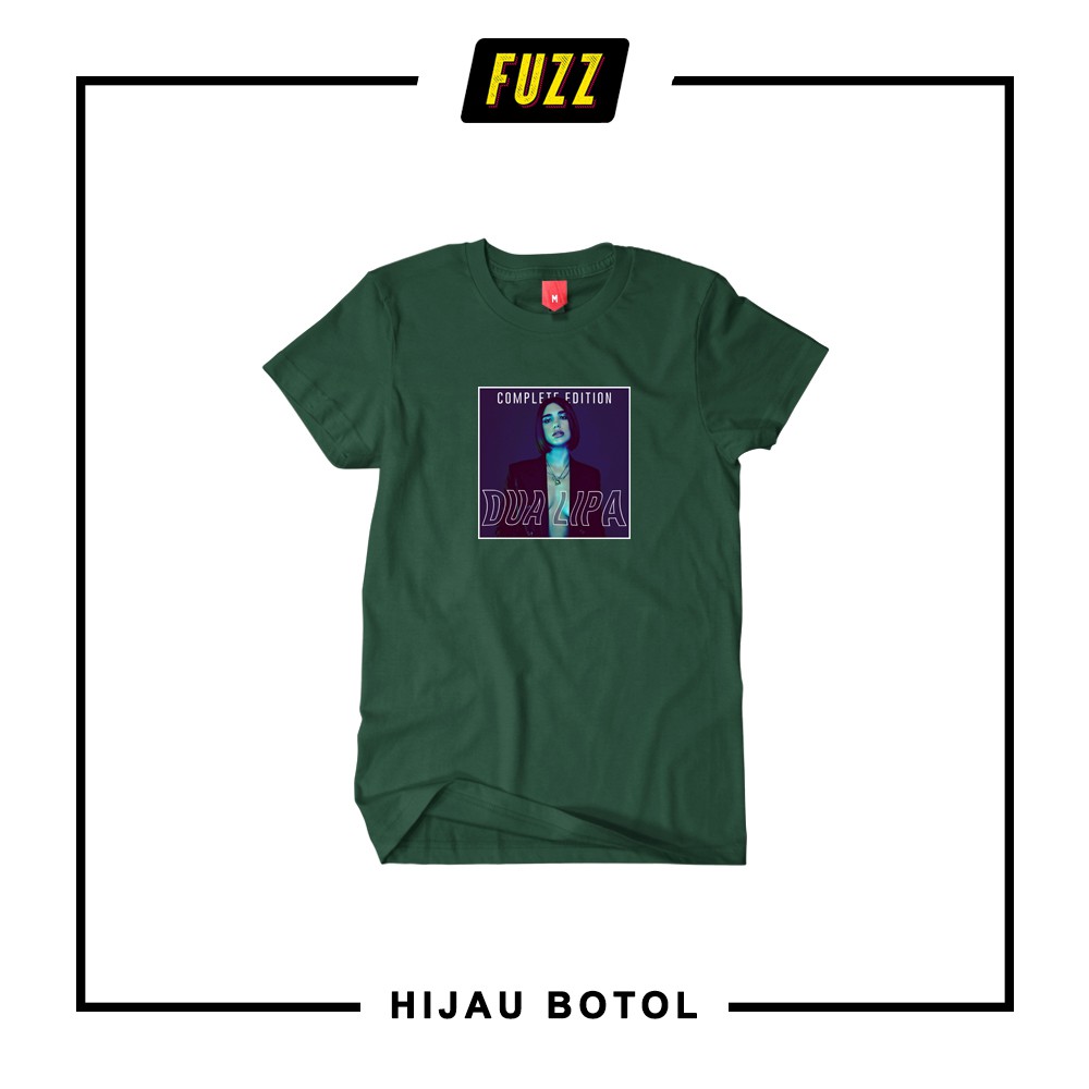 Kaos Dua Lipa Baju Distro Musik Band T Shirt Complete Edition Unisex Pakaian Pria Dan Wanita Murah