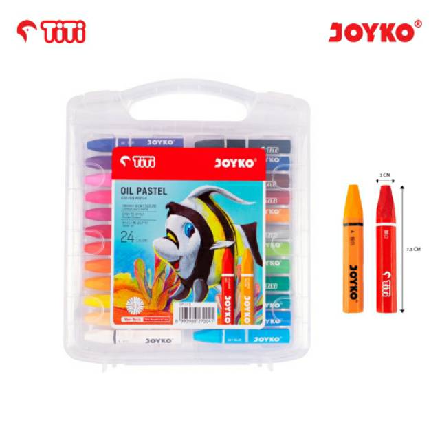 

Crayon Joyko 24 Warna Oil Pastel