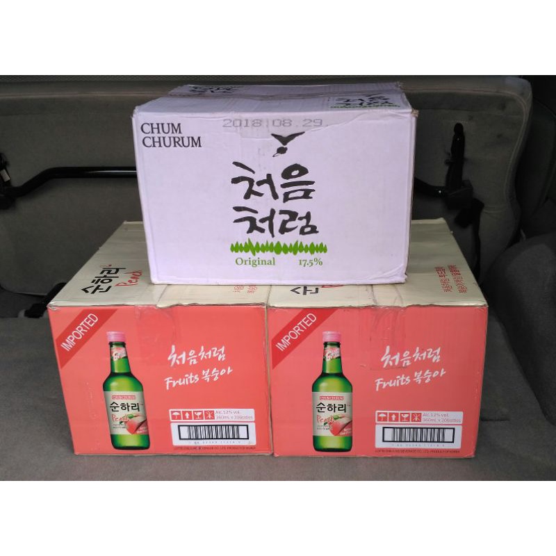 Chumchurum Original Chum Churum Original Soju Korea Original 360 ml Botol Soju Original chumchurum Korea soju Original 360ml bottle import soju