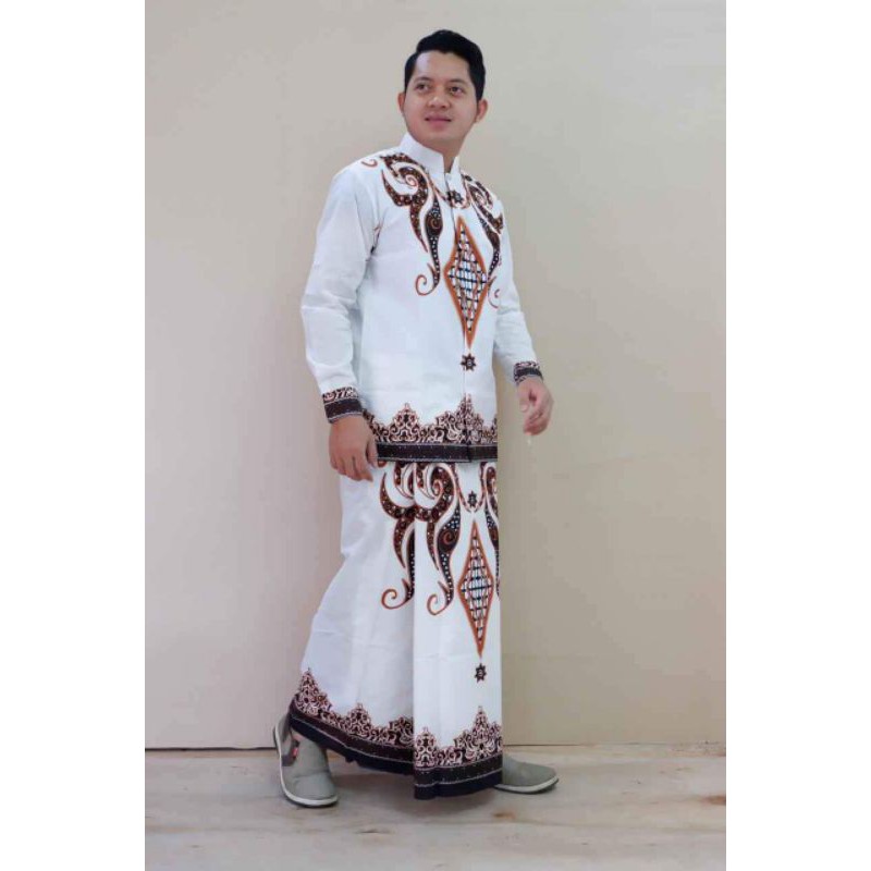 baju Koko setelan sarung