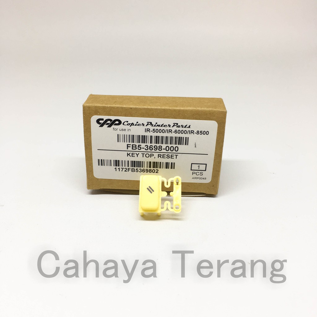 Tombol Reset Mesin Fotocopy Canon IR 5000 6020 CPP