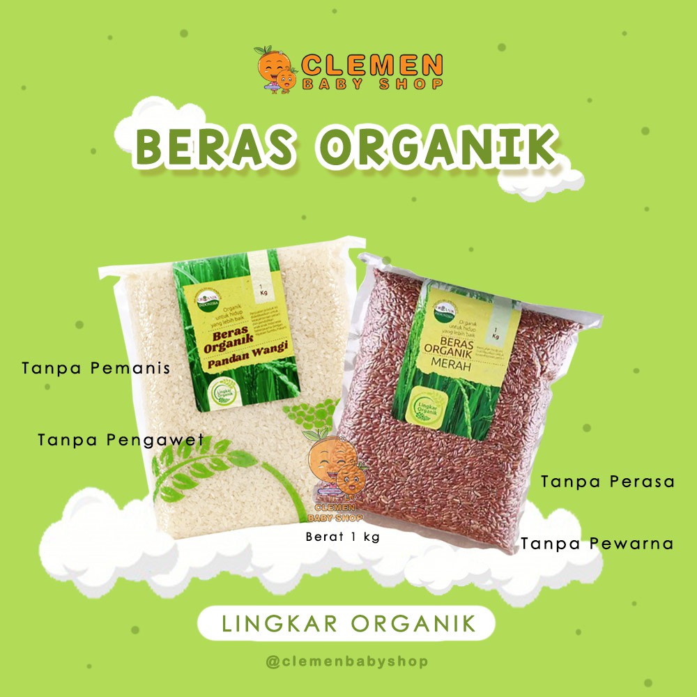 

Lingkar Organik Beras Organik 1kg