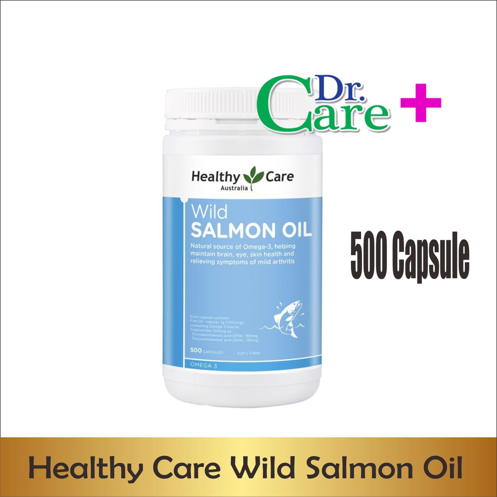 Healthy Care Wild Salmon Oil 1000mg 500