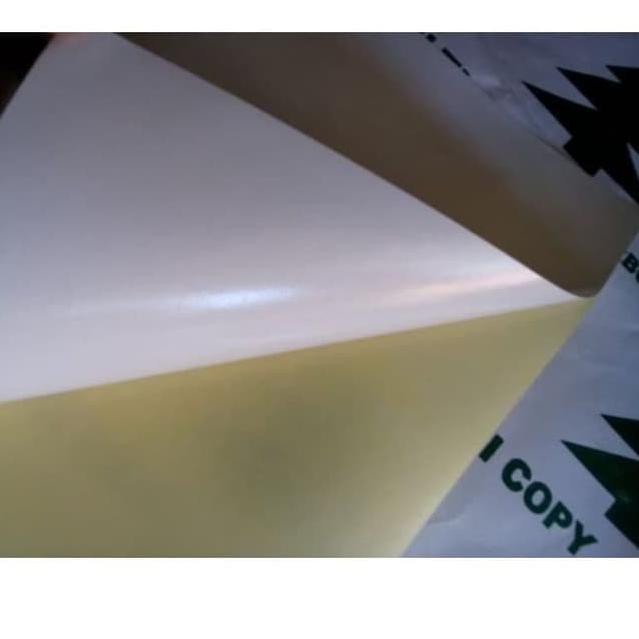 

ü Promo.Flash.SALE Kertas Stiker Sticker HVS A4 Doft Doff Putih Polos High Quality LINTEC